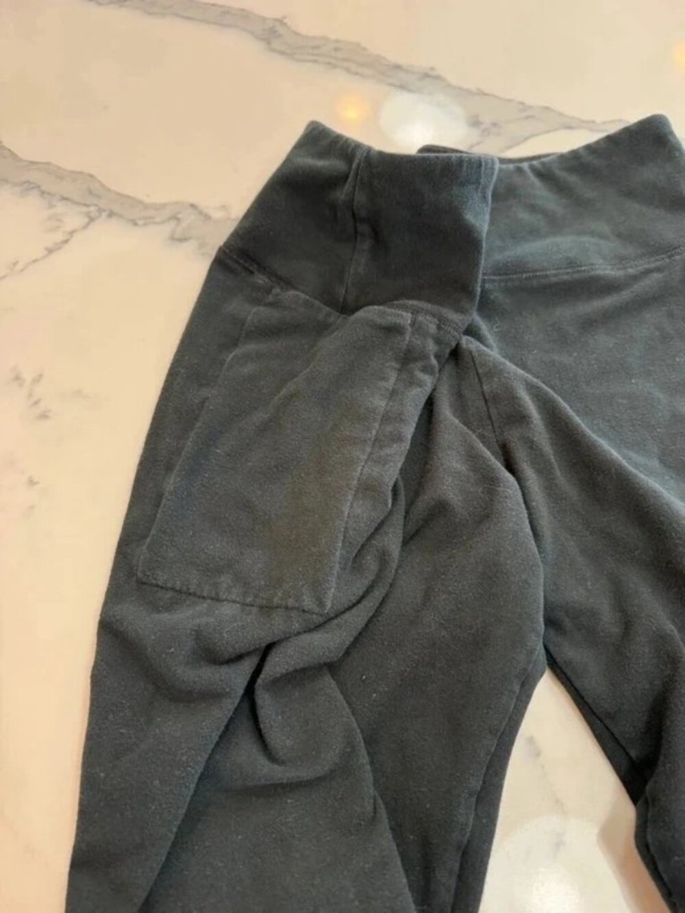 Hollister Black Ultra High-Rise Leggings Womens M - Picture 4 of 5